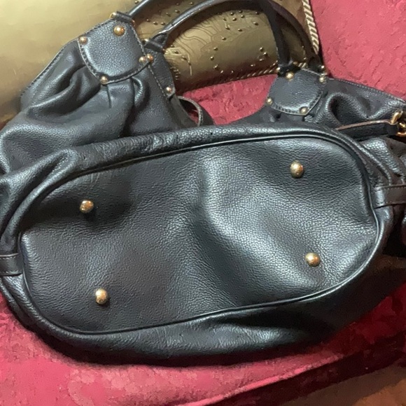 AUTHENTIC LV Mahina Black Leather Handbag - Picture 5 of 12